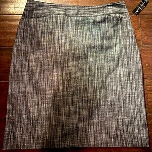 Skirt by Larry Levine.